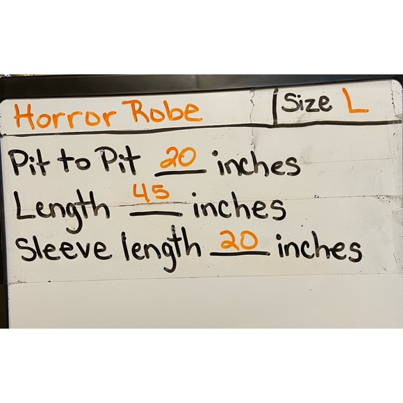 Rubie's Horror Robe Child Large 12-14 Robe/Hood/Sash NEW Open Package‎ - Picture 3 of 3